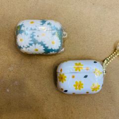 Cover Case Vỏ bảo vệ Airpod Hoa Cúc Form Tròn Airpod 1/2/3/Pro/Pro2