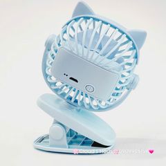 Mini Fan - Quạt kẹp size nhỏ siêu kute Nhiều Màu