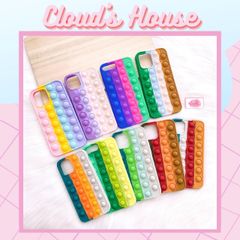 Case Ốp điện thoại iPhone Su dẻo Pop It Color iPhone 7+/XSM/11/12/Pro/Promax