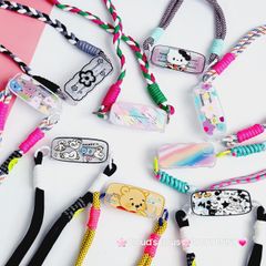 Dây Dù ĐEO chéo kèm thanh KẸP giữ điện thoại hoạt hình kute