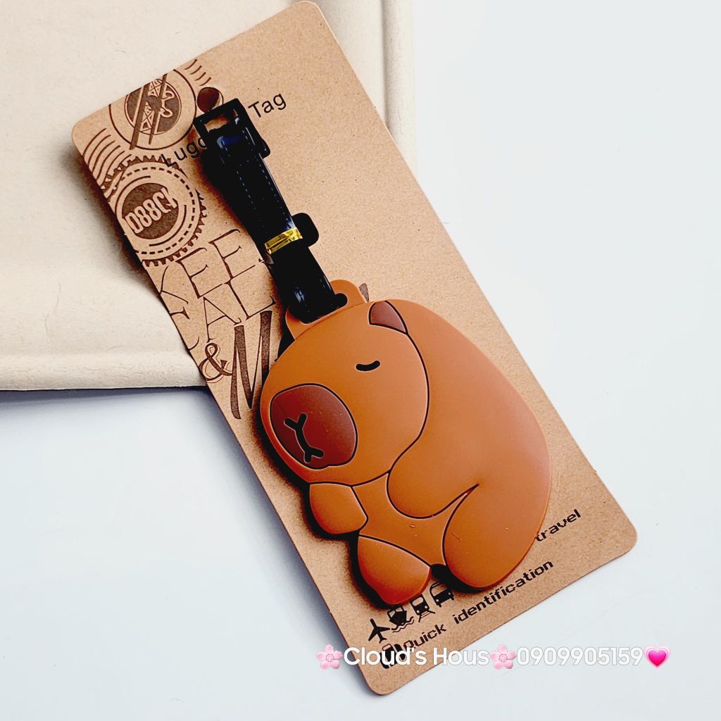 Tag Treo Vali Silicone Luggage Tag Đài Loan