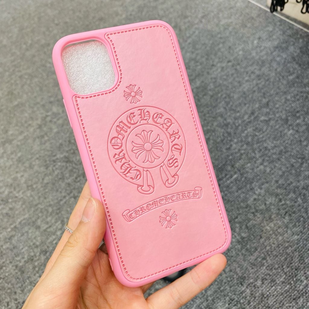 Case Ốp điện thoại iPhone Chrome Hearts Da ngầu