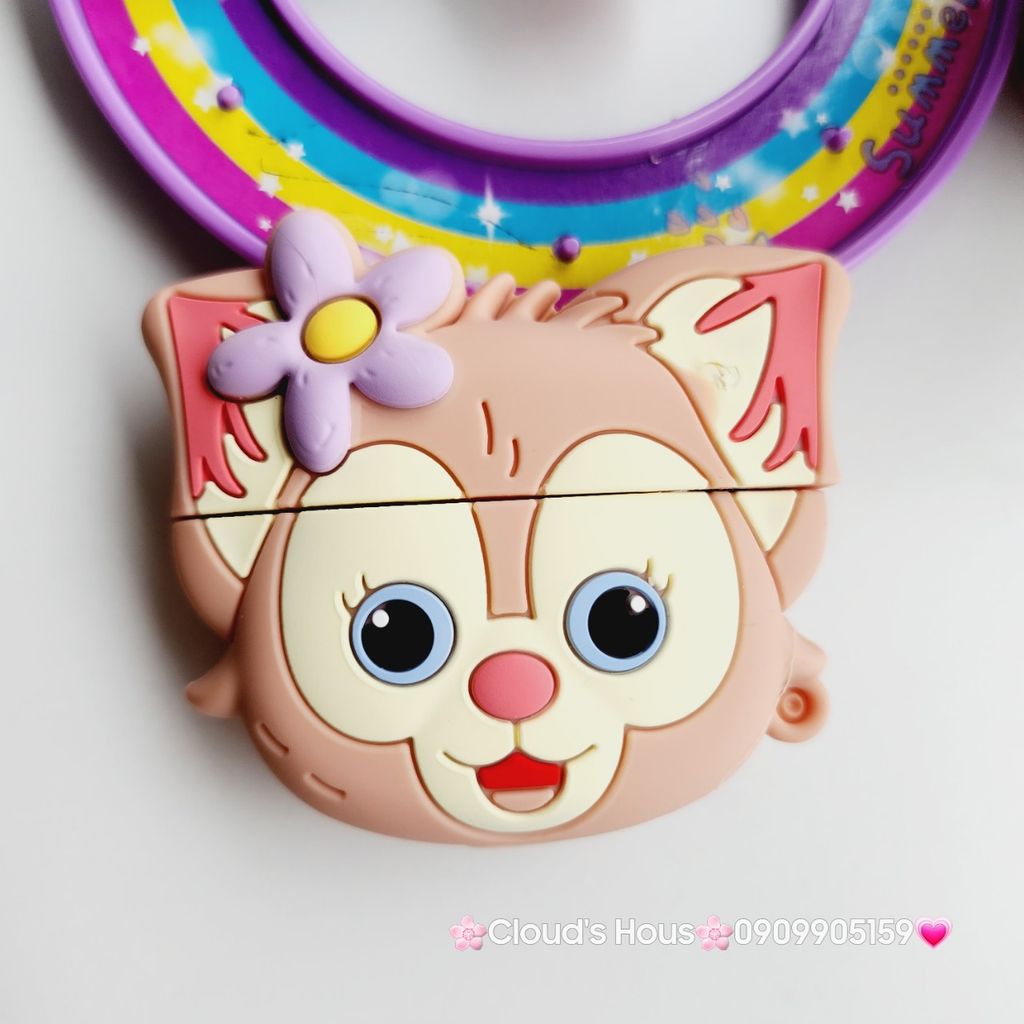 Cover Case Vỏ bảo vệ Airpod Su dẻo Cáo Lina Bell Airpod 1/2/3/Pro/Pro2