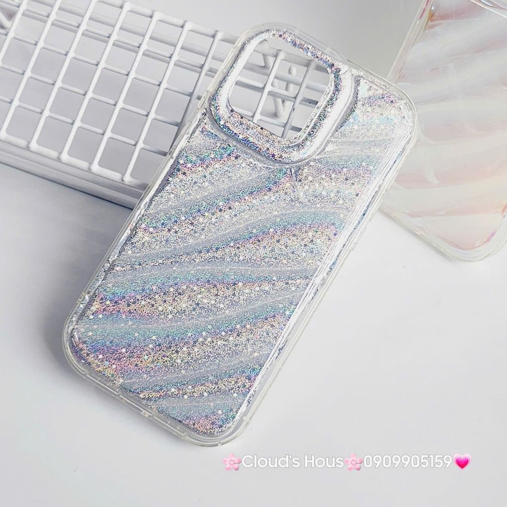 Case Ốp điện thoại iPhone Phao Trong Hologram iPhone 13/14/15/Pro/Promax