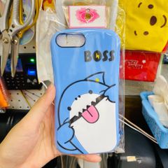Case Ốp điện thoại iPhone SU DẺO Cá mập xanh dương boss
