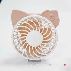 Quạt Cầm Tay - Để Bàn Tai Mèo Gập Được Đầu