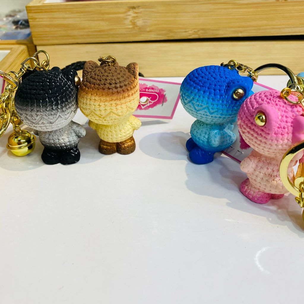 MÓC KHOÁ Khủng Long Dây Da