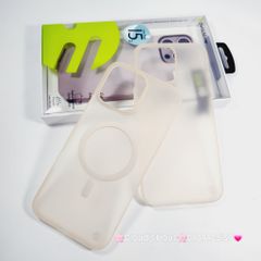 Case Ốp điện thoại iPhone Switcheasy Ultra Slim Nhám Lụa Siêu Mỏng Magsafe 0.35mm 16/Plus/Pro/Promax