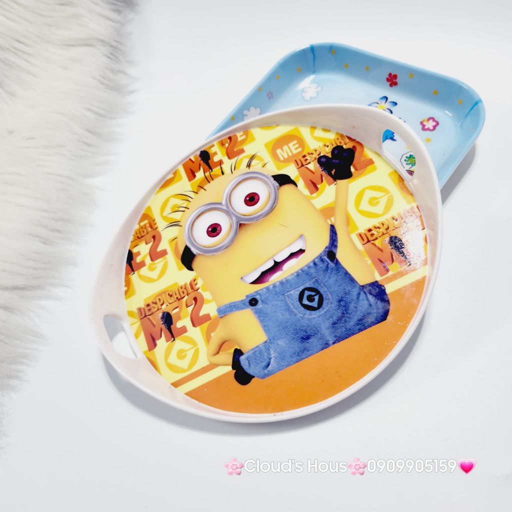 Dĩa Ăn Minions & Stitch Cho bé