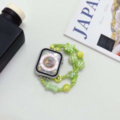 Dây Apple Watch Pandora Charm hoa lá sặc sỡ dễ thương
