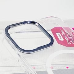 Ốp lưng iPhone hãng X-LEVEL trong siêu mỏng, không vàng màu hỗ trợ sạc không dây Magsafe.   iPhone 16/Pro/Promax