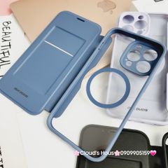Case Ốp điện thoại iPhone Bao da Skin X Magsafe iPhone 11/12/13/14/15/Plus/Pro/Promax