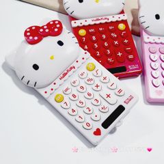 Máy Tính Hello Kitty Mini Cầm Tay (3 màu) - kèm dây charm KT966