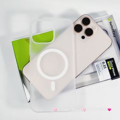 Case Ốp điện thoại iPhone Switcheasy Ultra Slim Nhám Lụa Siêu Mỏng Magsafe 0.35mm 16/Plus/Pro/Promax