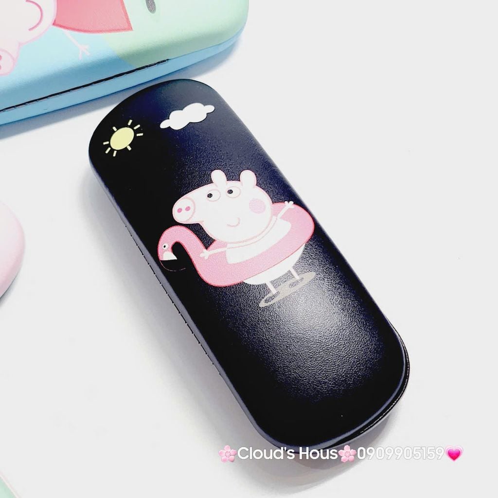 Hộp đựng kính Doraemon Heo Peppa Đáng Yêu