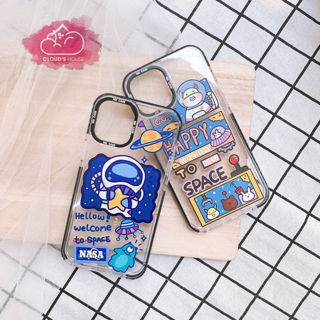CASE iPhone TRONG HỌA TIẾT CHỐNG SHOCK - HAPPY SPACE