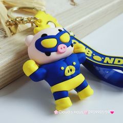 Móc Khoá Siêu nhân Heo cosplay GGBond