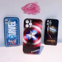 Case ốp điện thoại Iphone Nhám da Marvel siêu anh hùng (nhiều mẫu)