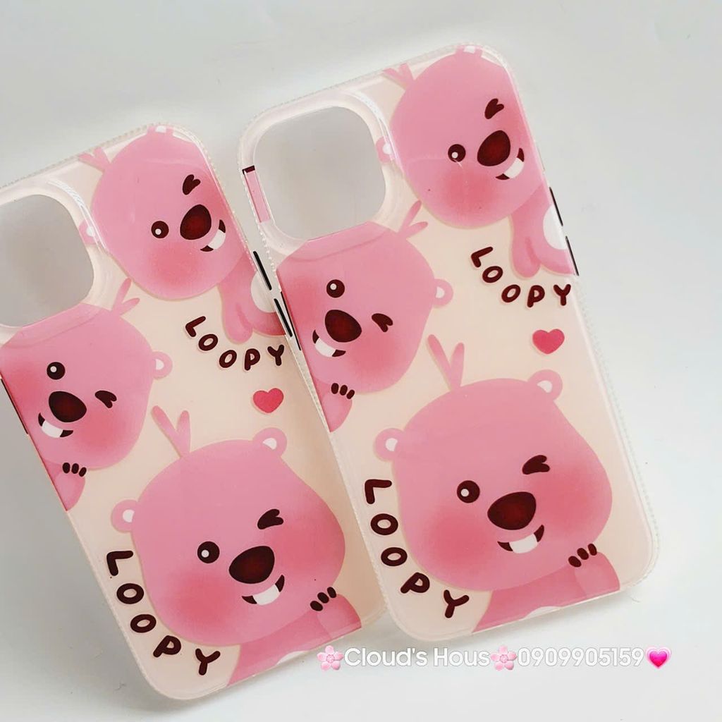 Case Ốp điện thoại iPhone Chuột Cute Loopy iPhone 13/14/15/Pro/Promax