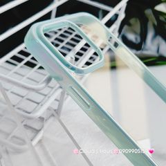 Case Ốp điện thoại iPhone X&M Trong viền hologram bóng iPhone 14Promax/ 15Promax (5 mẫu)