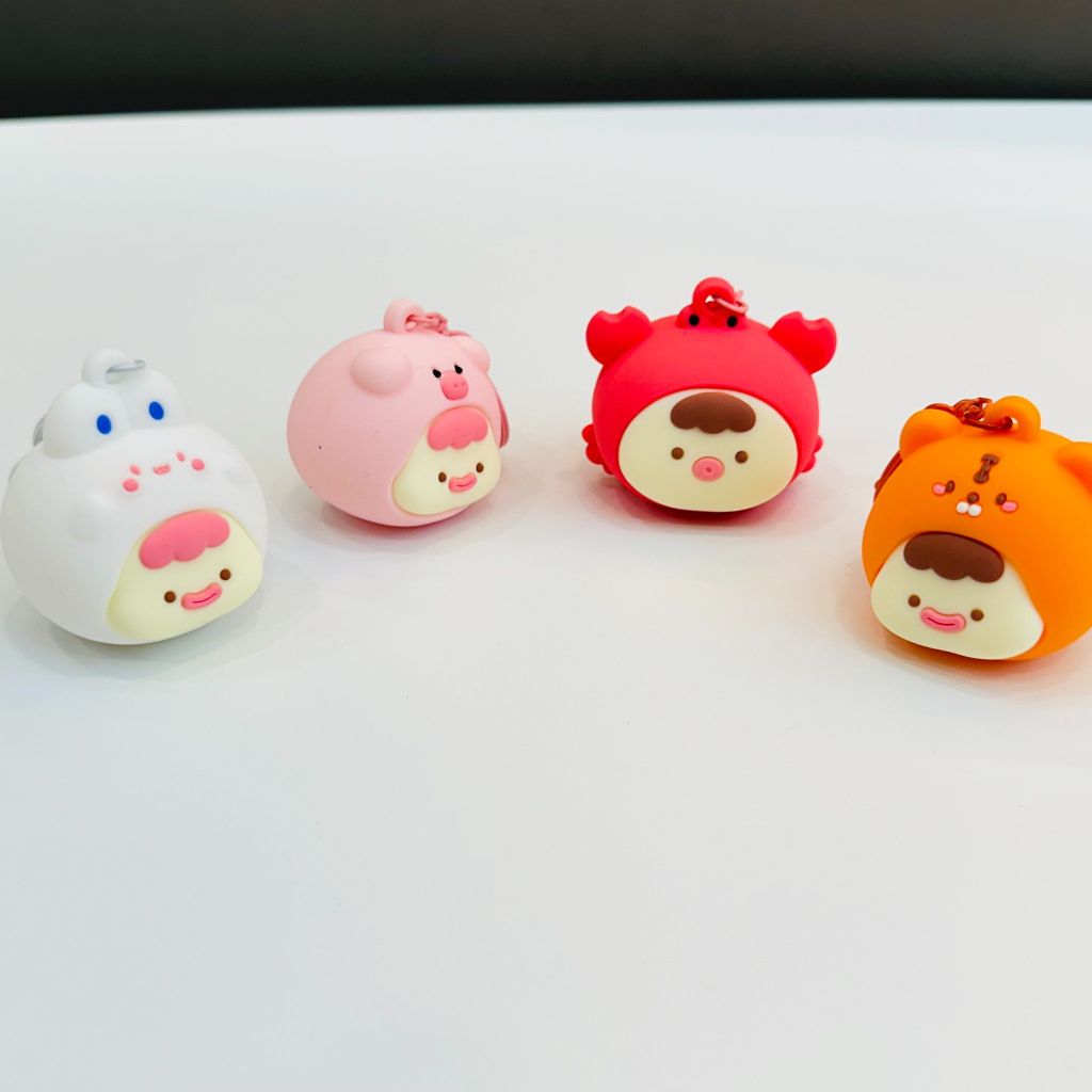 Móc Khóa Bé Mập Tròn Lồi Cosplay