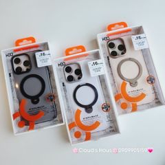 Case Ốp điện thoại iPhone HD CASE CHỐNG DỰNG LƯNG NHÁM CAMERA Magsafe Trong Chống Shock iPhone 16Promax(LUXURY CASE)