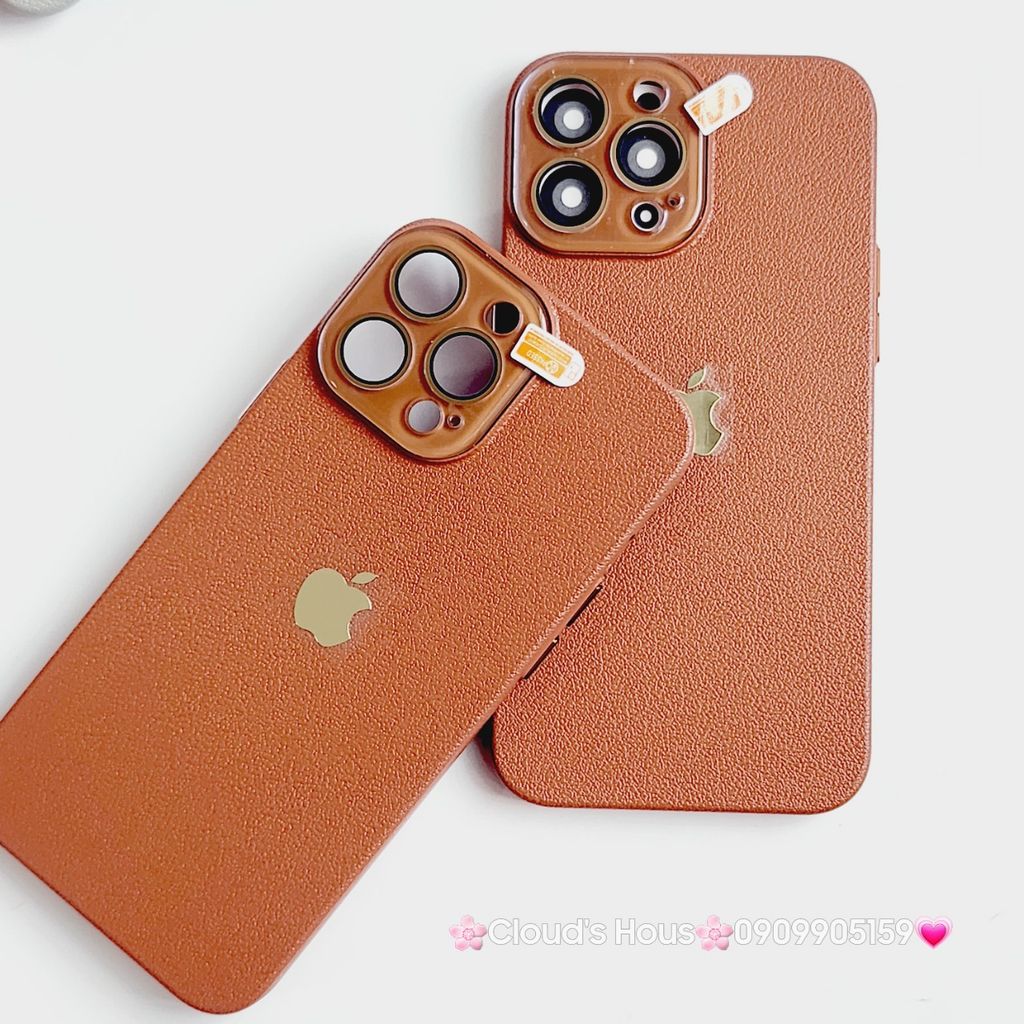 Case Ốp điện thoại iPhone Da Trơn Basic Bảo Vệ Camera iPhone 11/12/13/14/15/Pro/Promax
