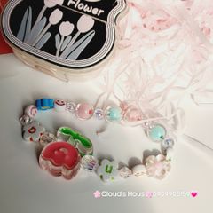 Cover Case Vỏ bảo vệ Airpod Hoa Tulip tráng gương có vòng Airpod 1/2/3/Pro/Pro2