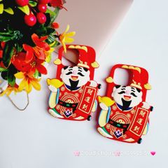 Case Ốp điện thoại iPhone Su dẻo Ông Thần Tài iPhone 11/12/13/14/15/Pro/Promax - TẾT