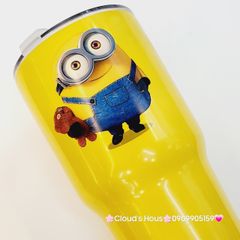 Bình nước giữ nhiệt Minion màu Vàng