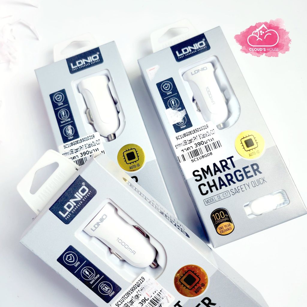 ÔTÔ-CÓC/ TẨU SẠC XE HƠI chính hãng LDNIO DL-C17