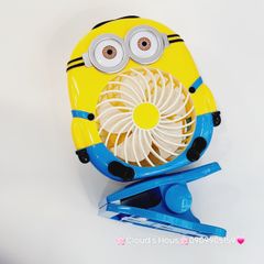Mini Fan - Quạt kẹp Hình Động vật (Quạt sạc) Sz lớn