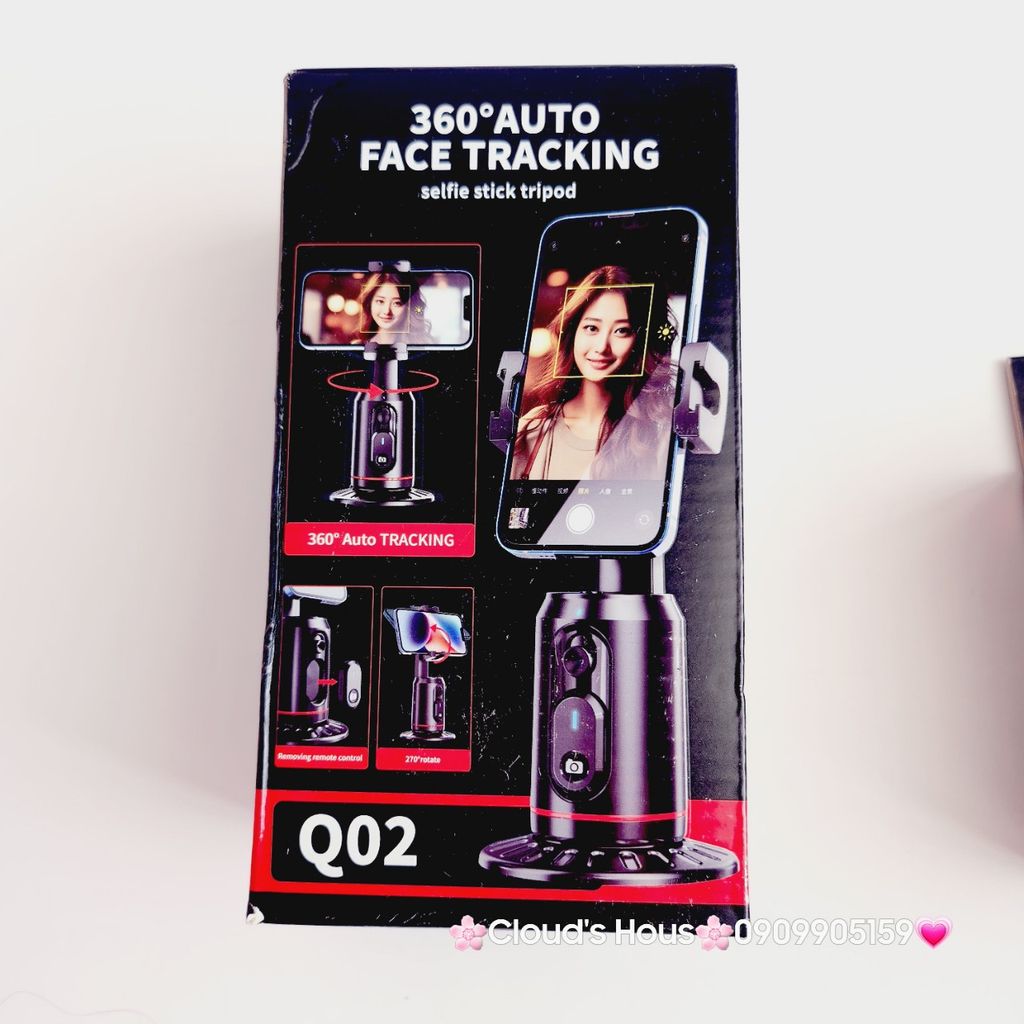 Gimbal selfie xoay 360 độ thông minh theo cử chỉ - Q02