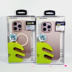 Case Ốp điện thoại iPhone Switcheasy Ultra Slim Nhám Lụa Siêu Mỏng Magsafe 0.35mm 16/Plus/Pro/Promax