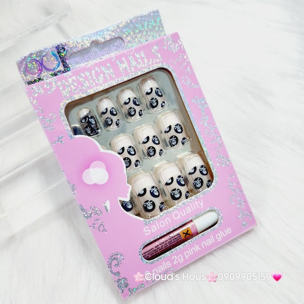 Bộ Móng Giả 12 móng nhiều mẫu -Nail