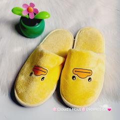 Dép Lông đi trong nhà hoạt hình của trẻ em - người lớn