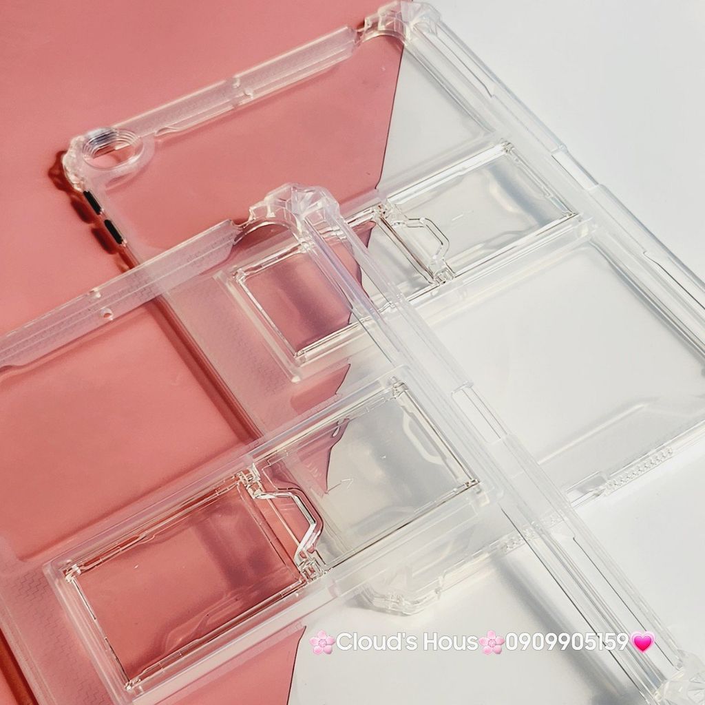 Case Ốp iPad Trong Chống Shock Nút Nổi Chống Dựng iPad Mini 4/5, 9.7/inch