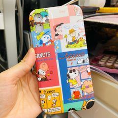 Case Ốp điện thoại iPhone Snoopy nhám bóng (2 mẫu)