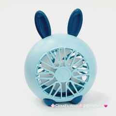 Mini Fan - Quạt Tai Thỏ và Gấu để bàn siêu mini