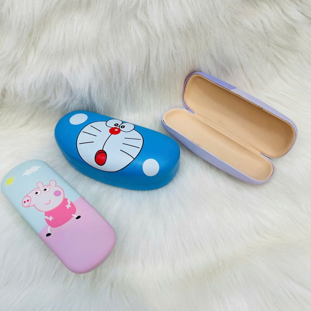 Hộp đựng kính Doraemon Heo Peppa Đáng Yêu