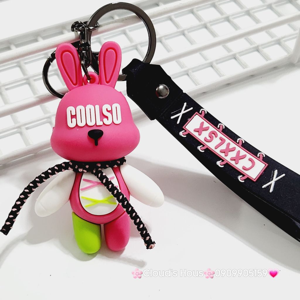 Móc khóa Thỏ ngầu Coolso
