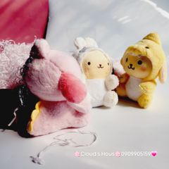 Móc Khóa Gấu Bông Cosplay Nhiều Màu Dễ Thương