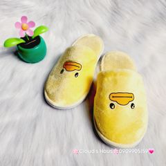 Dép Lông đi trong nhà hoạt hình của trẻ em - người lớn