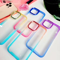 CASE iPhone TRONG SUỐT VIỀN DẺO OMBRE