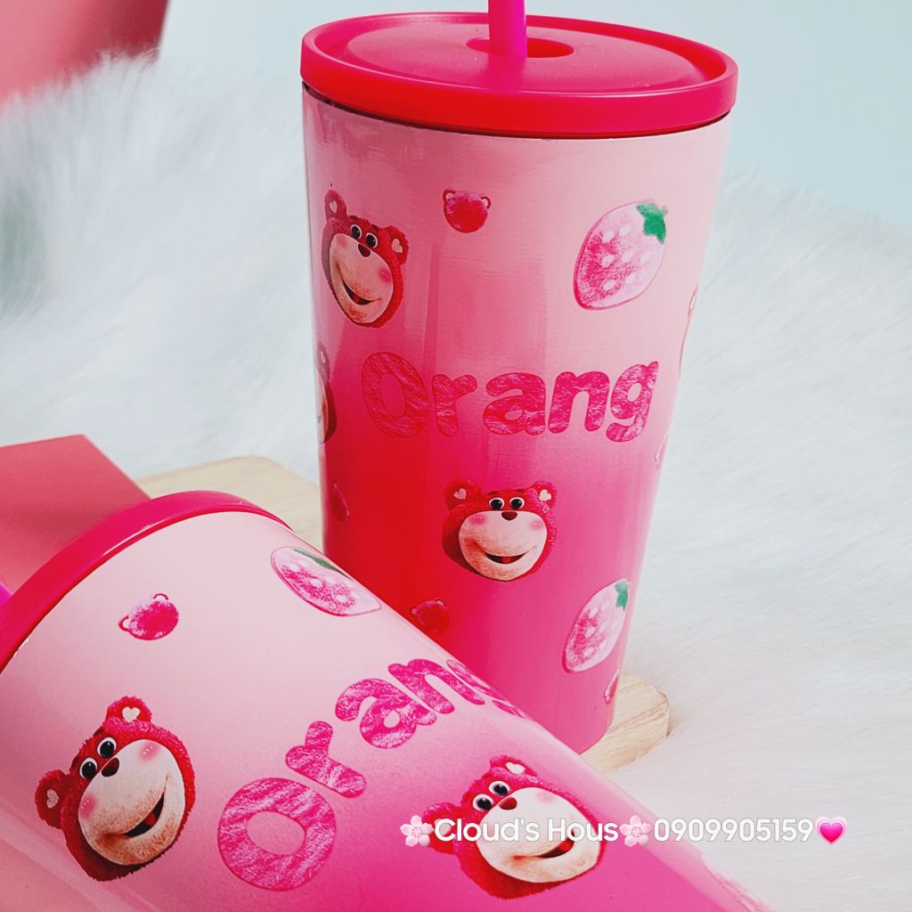 Tổng hợp Ly Giữ Nhiệt Gấu Dâu Lotso