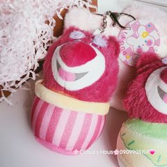 Móc Khóa Gấu Bông Lotso Cosplay Dễ Thương
