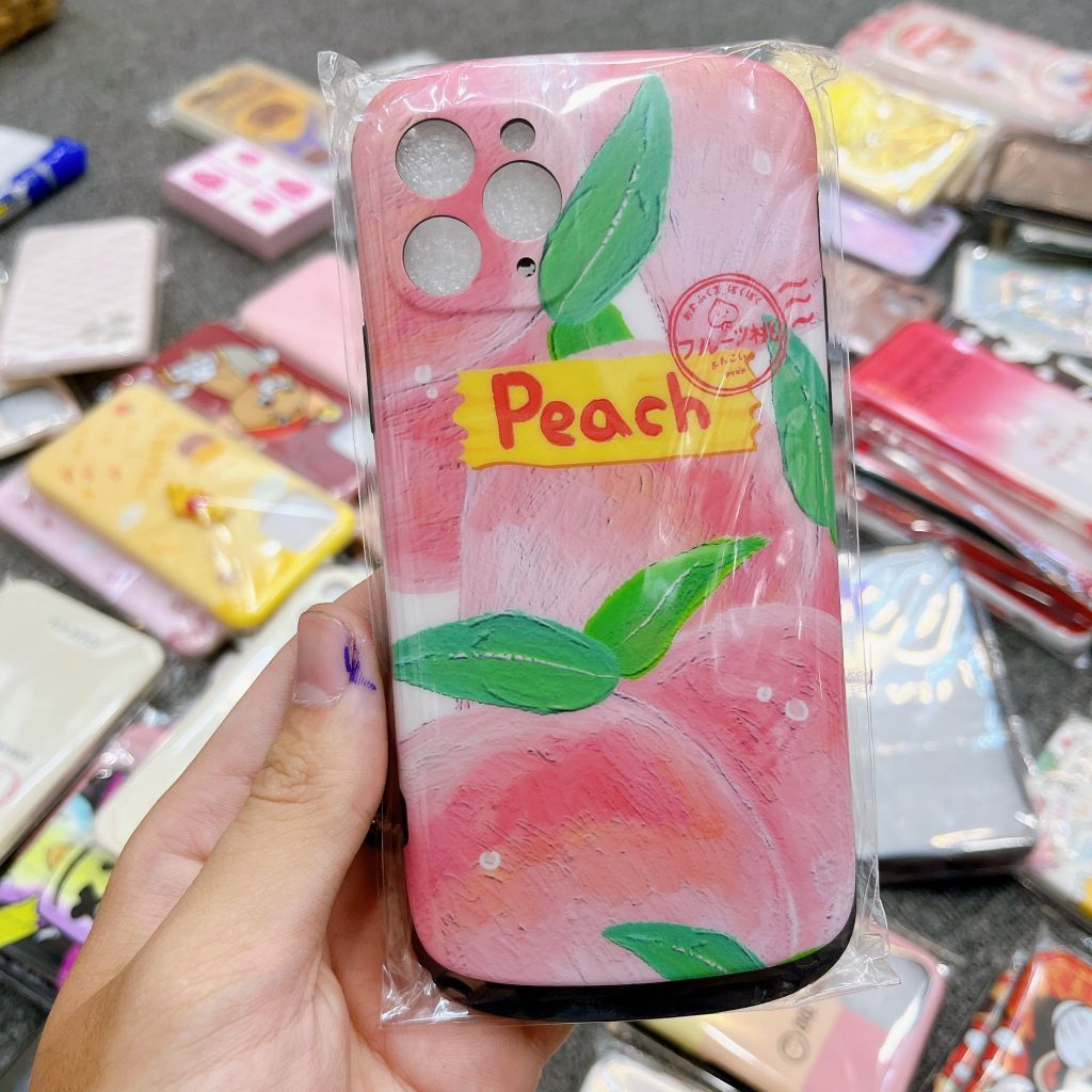 Case Ốp điện thoại iPhone Trái đào Peach Chống shock