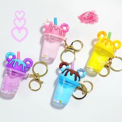 MÓC KHÓA Ly Kem Jelly Nước Mát Lạnh Bling Bling