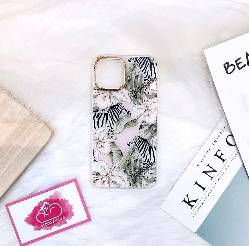 Case Ốp điện thoại iPhone My choice Trong Hoa Chống ố Viền dẻo iPhone 11/12/13/Pro/Promax