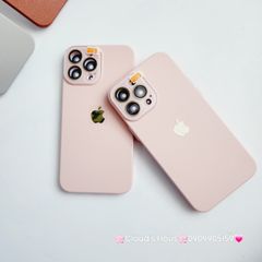 Case Ốp điện thoại iPhone Da Trơn Basic Bảo Vệ Camera iPhone 11/12/13/14/15/Pro/Promax